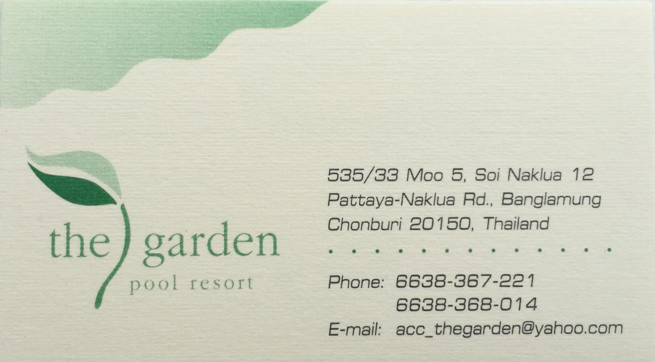 The Garden Pool Resort パッタヤー エクステリア 写真
